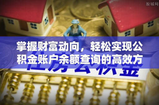 东乡掌握财富动向，轻松实现公积金账户余额查询的高效方式