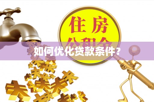 东乡如何优化贷款条件？