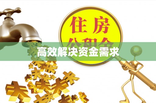 东乡高效解决资金需求