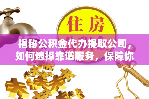 东乡揭秘公积金代办提取公司，如何选择靠谱服务，保障你的资金安全