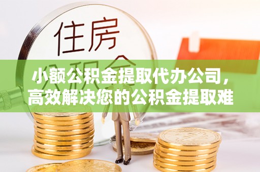 东乡小额公积金提取代办公司，高效解决您的公积金提取难题