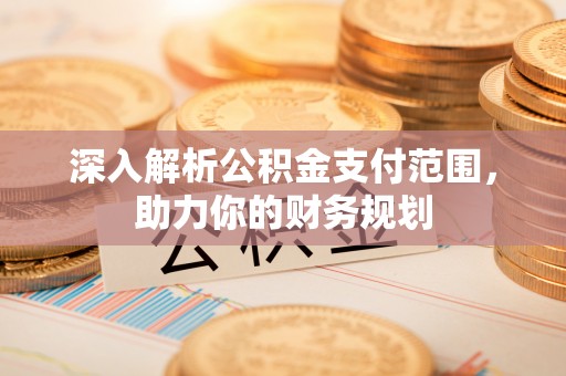 东乡深入解析公积金支付范围，助力你的财务规划
