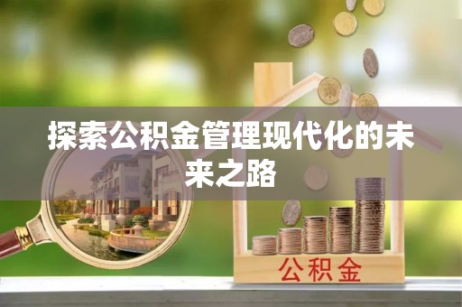 东乡探索公积金管理现代化的未来之路