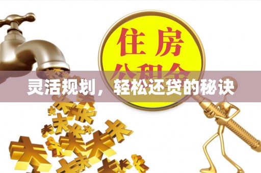 东乡灵活规划，轻松还贷的秘诀